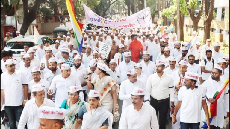 Jains protest against sale of historic hostel property to developer