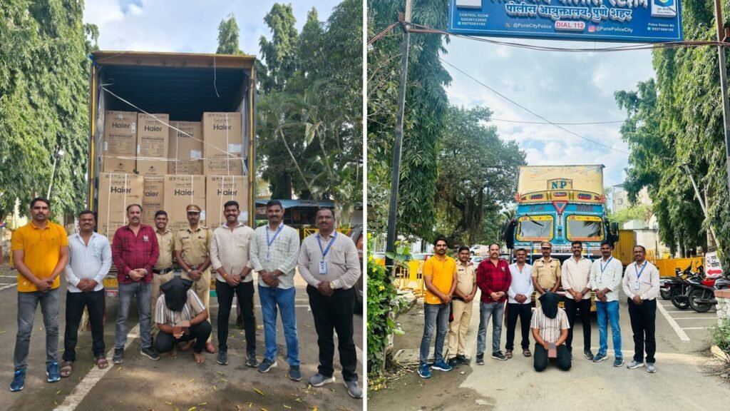 pune:-truck-driver-held-for-stealing-120-refrigerators-worth-₹35-lakh-from-wagholi 