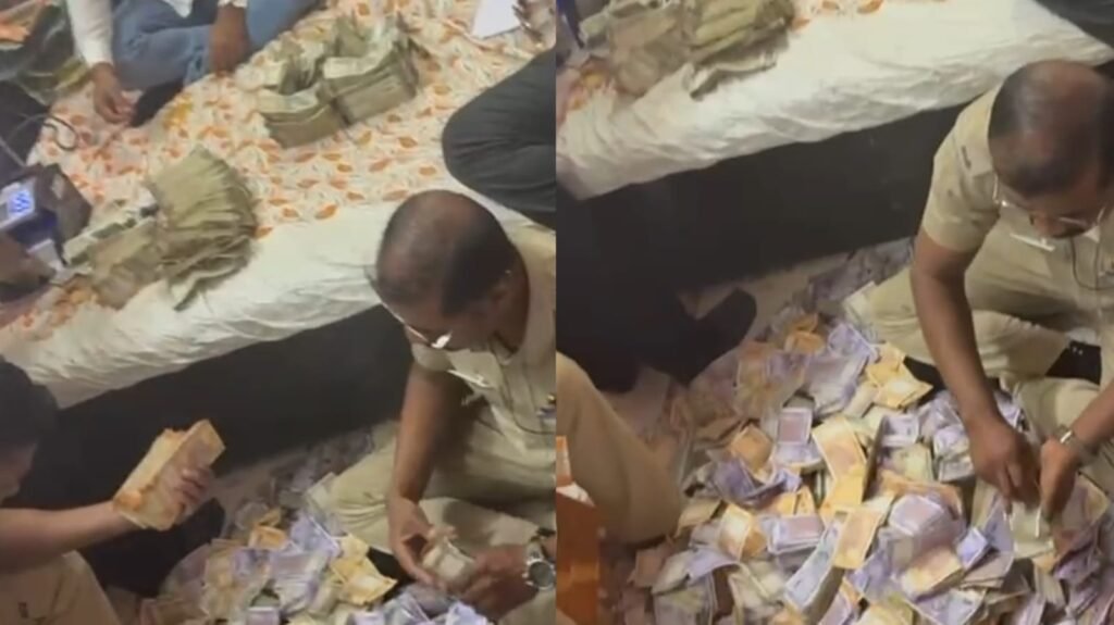 pune:-police-seize-over-₹1-crore-cash,-illegal-liquor-in-kondhwa;-i-t-probe-begins