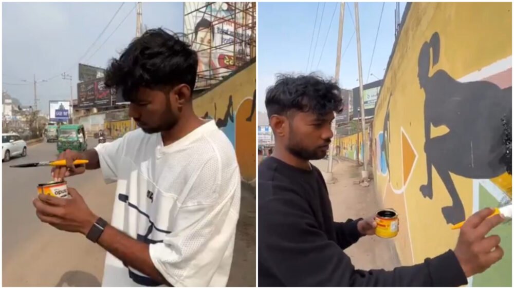 ‘ab-painting-ko-bhi-dupatta-pehna-do’:-gwalior-yoga-art-vandalised,-video-goes-viral