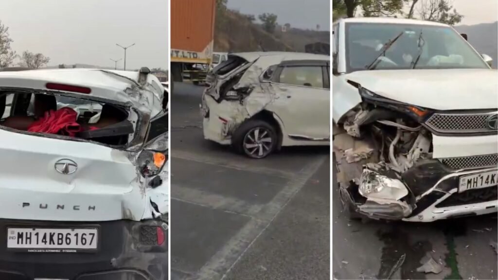pune:-multi-vehicle-crash-near-navale-bridge-on-pune–satara-highway-injures-3–4,-traffic-disrupted