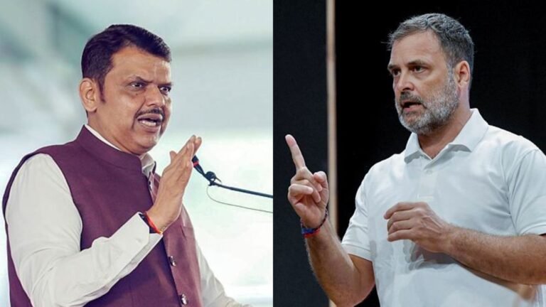‘Denying women their right’: Maharashtra CM Devendra Fadnavis slams Rahul Gandhi