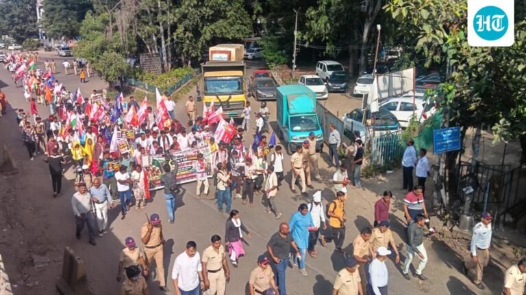 Tribal students begin protest march from Nashik to Mumbai