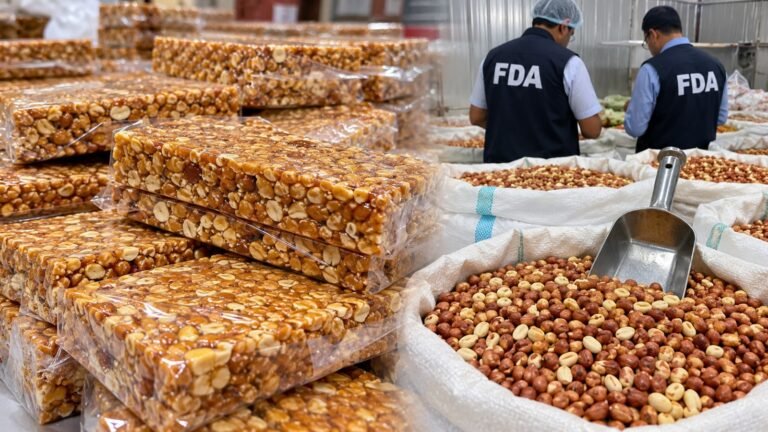 Pune FDA Seizes 2,906 kg Of Chikki And Loose Roasted Peanuts 